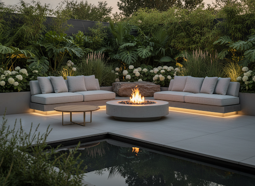 Modern Patio Retreat
